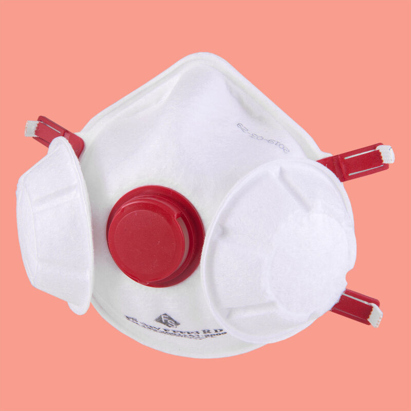 Półmaska FS-33V F FFP3 R D<br> Do ochrony przed PM2,5 i PM10 - max. do 3 000% normy - obrazek 3