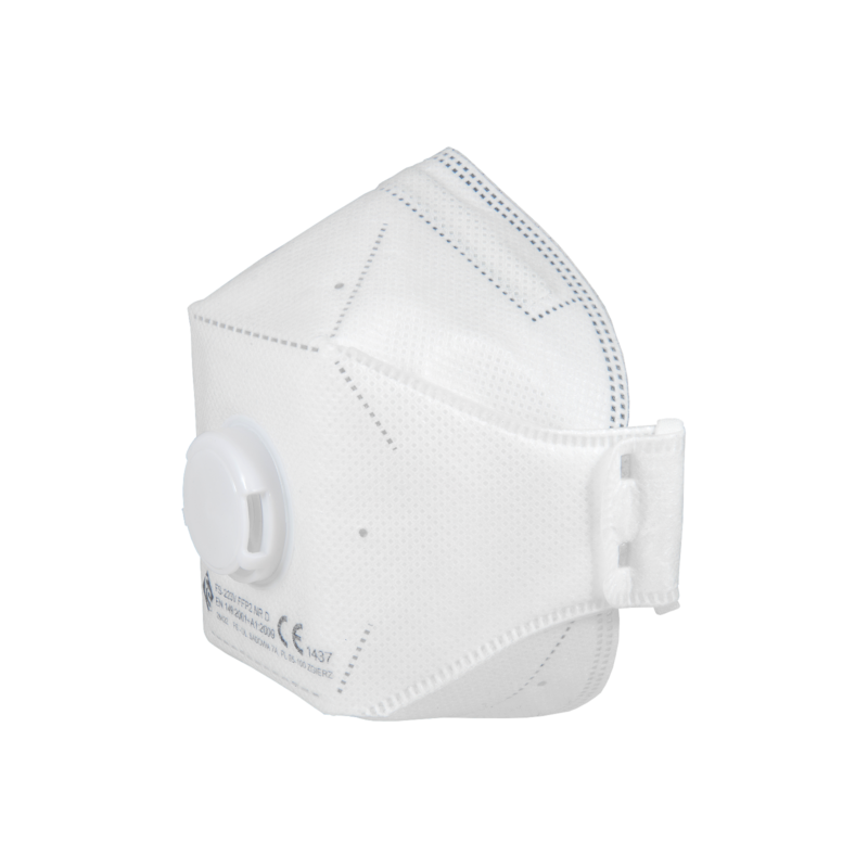 Półmaska filtrująca FS-223V FFP2 NR D<br>Do ochrony przed PM2,5 i PM10 - max 1 000% normy - obrazek 3