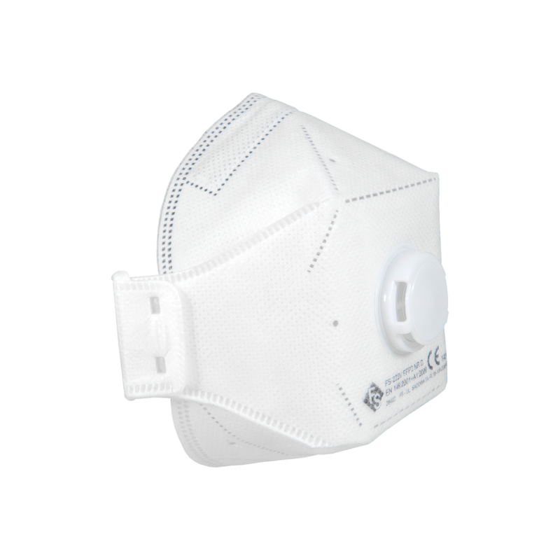 Półmaska filtrująca FS-223V FFP2 NR D<br>Do ochrony przed PM2,5 i PM10 - max 1 000% normy - obrazek 4